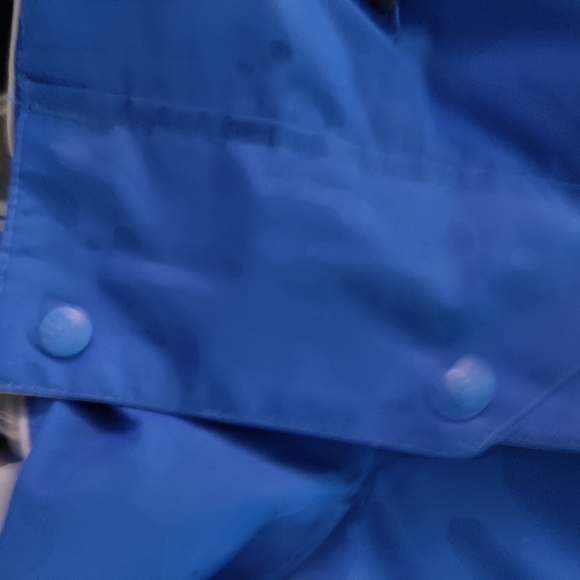 Columbia Goodfair Mens Blue Black Core Interchange Windbreaker Hooded Sz L - Picture 9 of 16